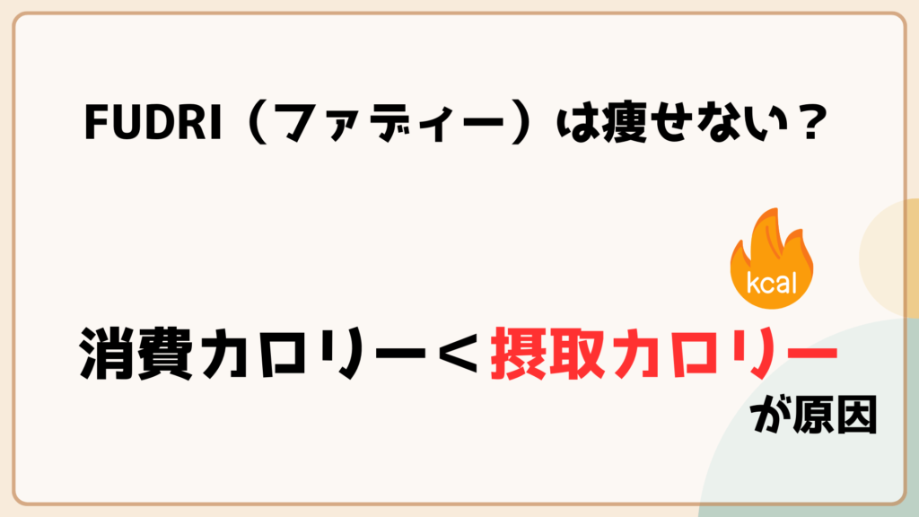 FUDRI（ファディー）口コミ　評判